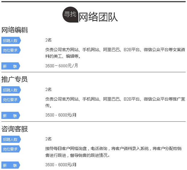 bbin宝盈水处理环保公司招聘  网络团队